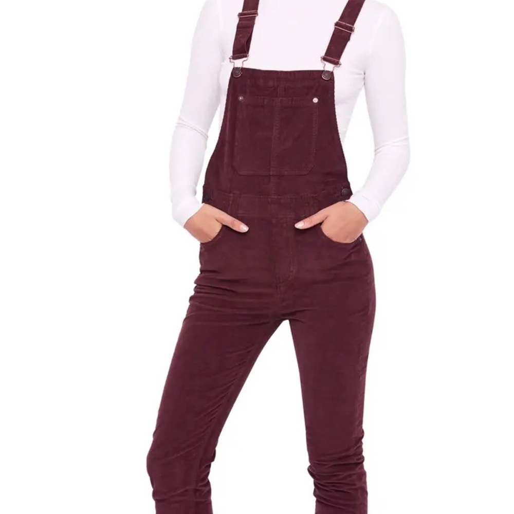 Free People Corduroy Overalls